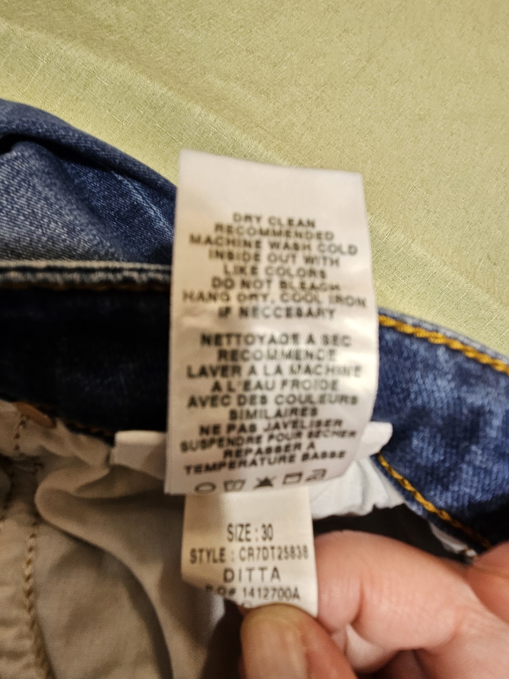 Joe's Jeans Collector's Edition The Ex-Lover Boyfriend Crop -Size 30 - Picture 10 of 11